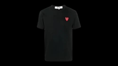 Comme des Garcons PLAY P1T288 Mens T-Shirt T-shirt Black