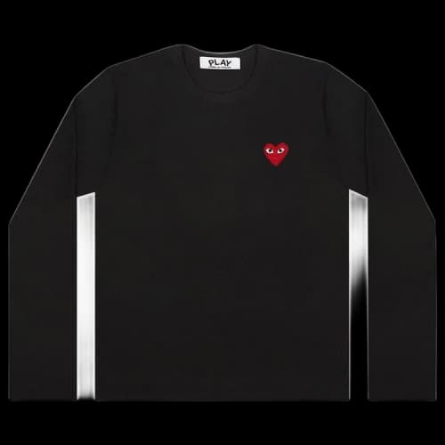 Comme des Garçons PLAY Small Heart Long-Sleeve T-Shirt 'Black'
