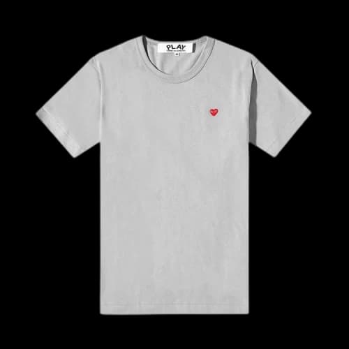 Comme des Garçons PLAY Logo T-Shirt 'Grey'