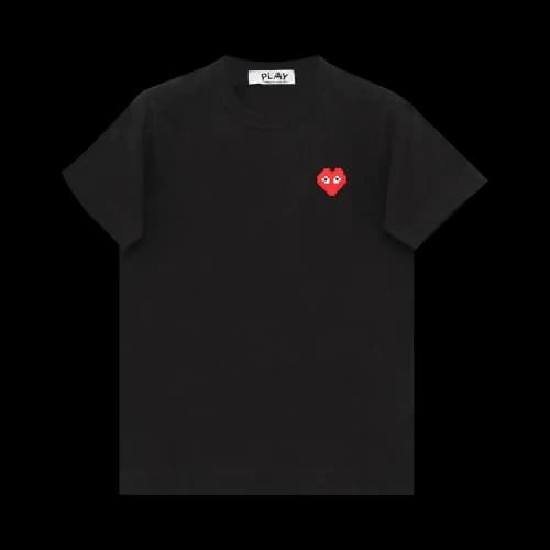 Comme des Garçons PLAY Short-Sleeve 'Black'