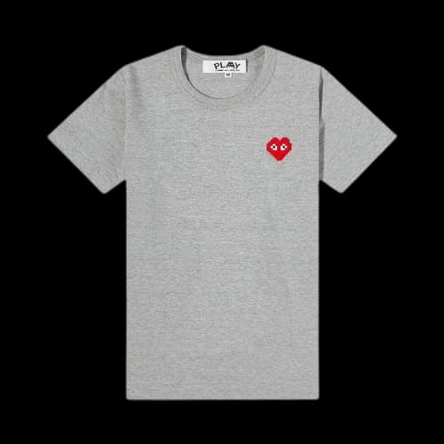 Comme des Garçons PLAY Short-Sleeve 'Grey'