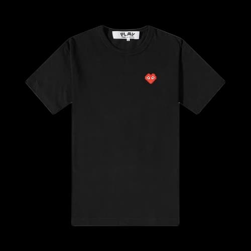 Comme des Garçons PLAY x Invader Mini Logo T-Shirt 'Black'