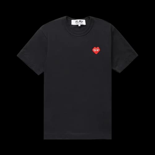 Comme des Garçons PLAY Invader Heart T-Shirt 'Black'