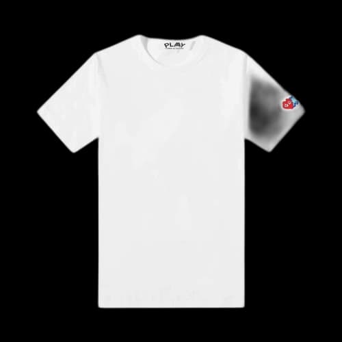 Comme des Garcons Play Invader T-shirt White