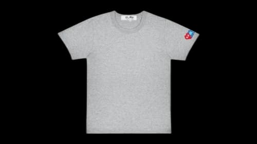 Comme des Garcons PLAY P1T328 T-Shirt T-shirt Grey