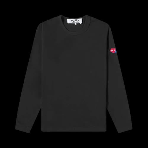 Comme des Garçons PLAY x Invader Long-Sleeve T-Shirt 'Black'