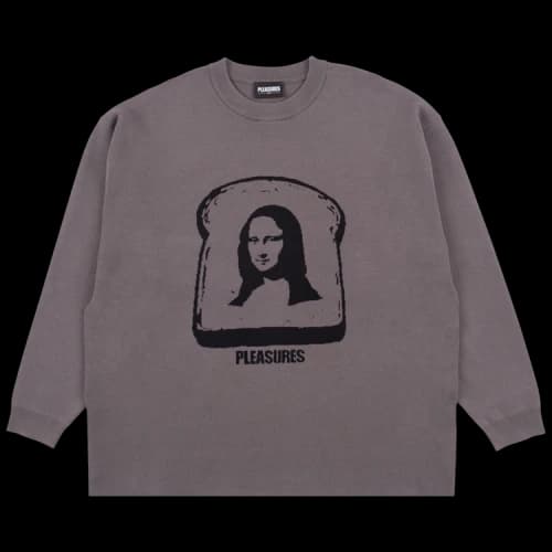 Pleasures Mona Knit Sweater 'Charcoal'