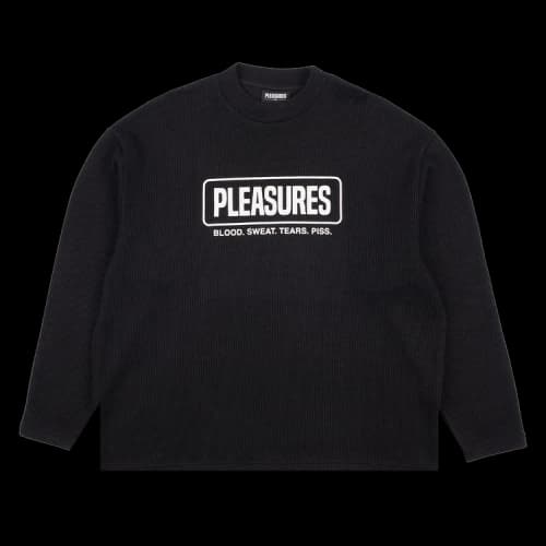Pleasures Fresno Knit Long-Sleeve 'Black'