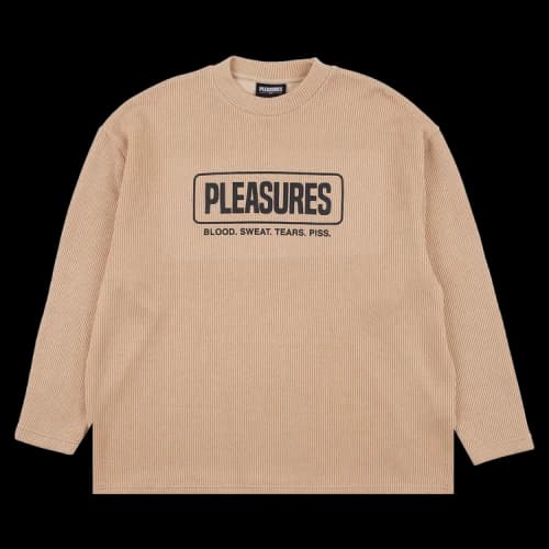 Pleasures Fresno Knit Long-Sleeve 'Tan'