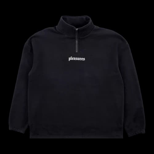 Pleasures Harmony Quarter Zip 'Black'