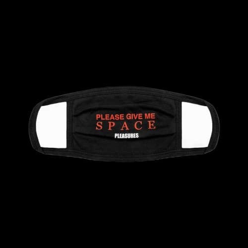 Pleasures Space Face Mask 'Black'