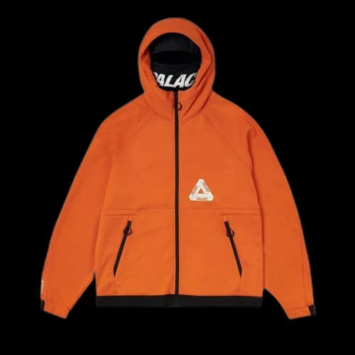 PALACE Gore-Tex Zipper Hooded Jacket Unisex Orange