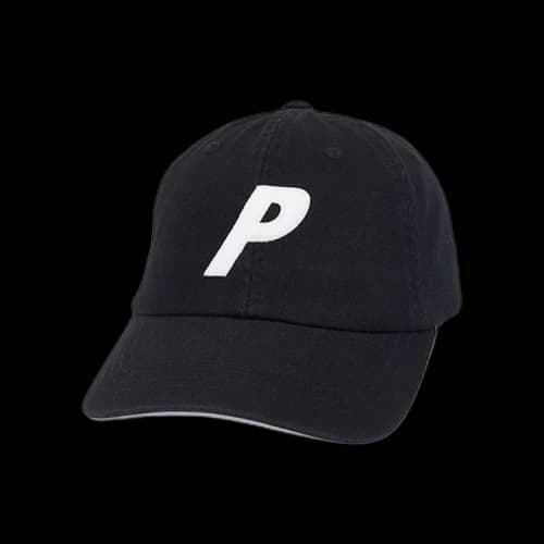 Palace P 6-Panel 'Black'