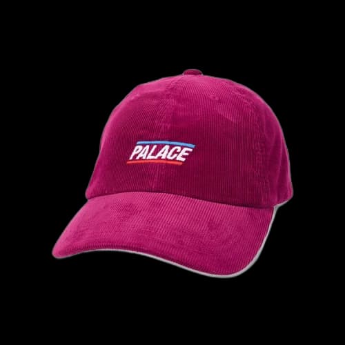 Palace Basically A Cord 6-Panel 'Wine'