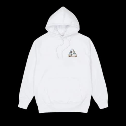 Palace Tri-Chrome Hood 'White'