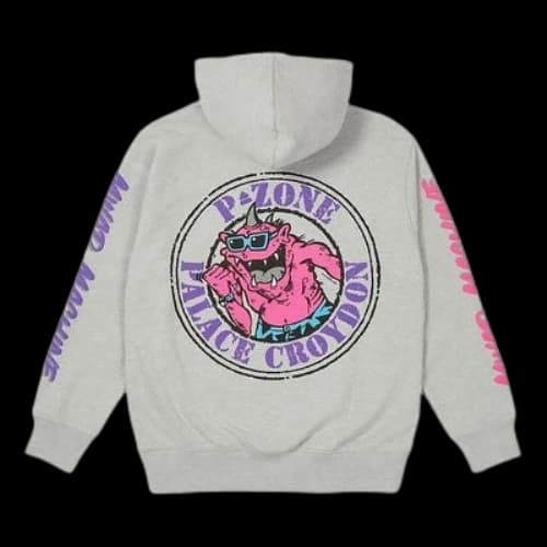 PALACE x M-Zone Crossover Small Tri-Ferg Pattern Unisex Gray