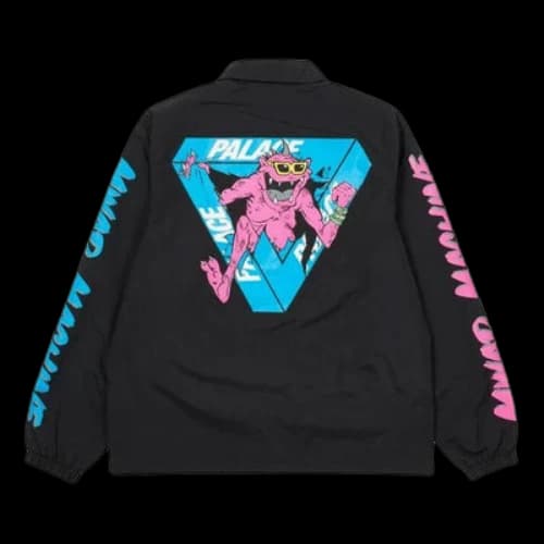 PALACE x M-Zone Crossover Small Devil Tri-Ferg Pattern Long Sleeves Black Jacket