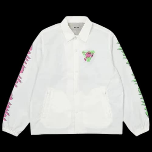 Palace M-Zone Mutant Ripper Coach Jacket 'White'
