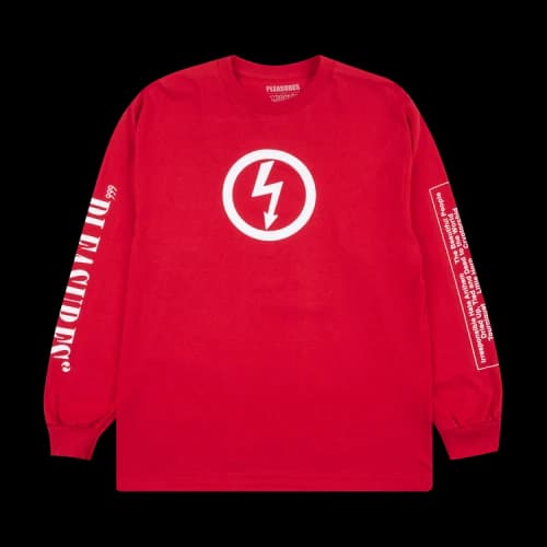 Pleasures Antichrist Long-Sleeve 'Red'