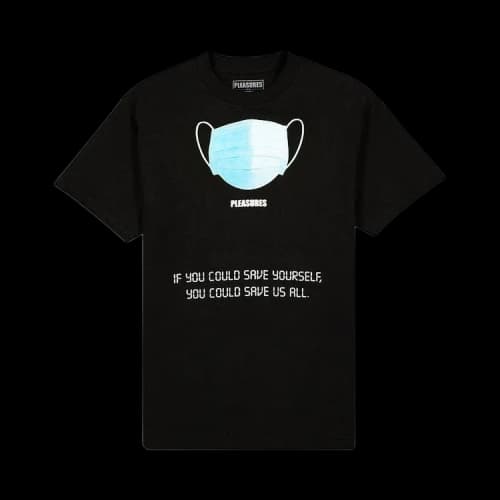 Pleasures Save Yourself T-Shirt 'Black'