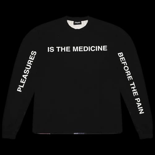 Pleasures Medicine Premium Long-Sleeve Shirt 'Black'