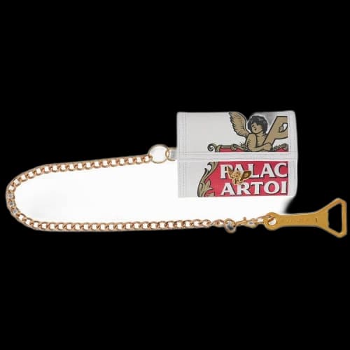 Palace x Stella Artois Chain Wallet 'Cream'