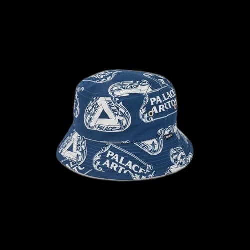 Palace x Stella Artois Bucket Hat 'Navy/White'