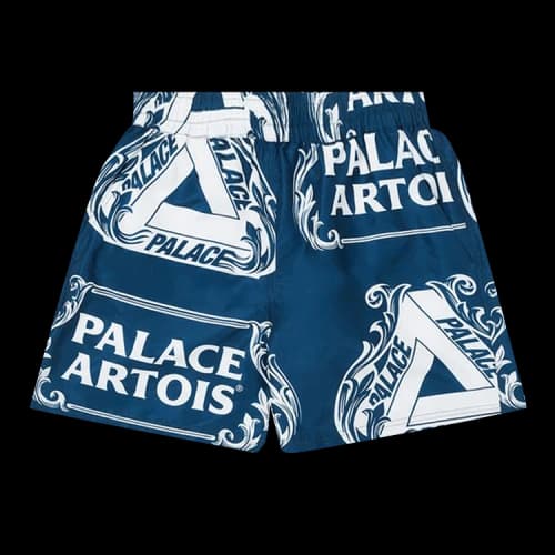 Palace x Stella Artois Swim Short 'Navy/White'