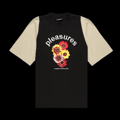 Pleasures Destruct Heavy Knit Tee 'Black'