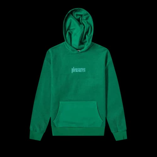 Pleasures Logic Reverse Terry Hoody 'Green'