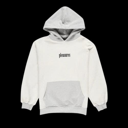 Pleasures Logic Reverse Terry Hoody 'Grey'