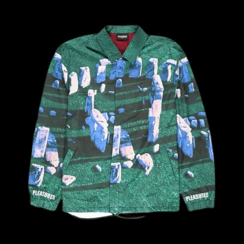 Pleasures Questions Coaches Jacket 'Green'