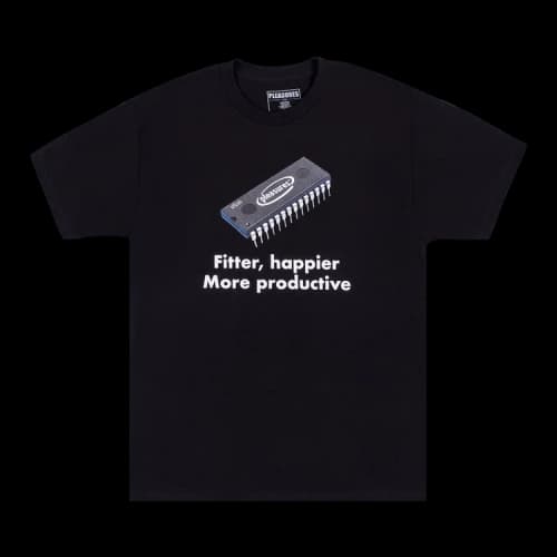 Pleasures Happier T-Shirt 'Black'
