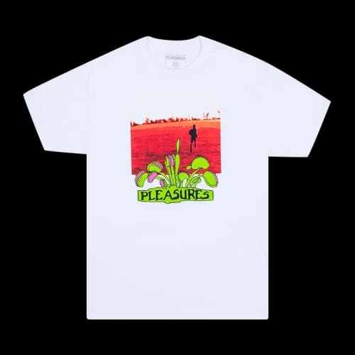 Pleasures Trapped T-Shirt 'White'