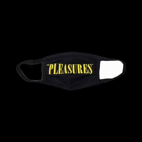 Pleasures Core Logo Face Mask 'Black'