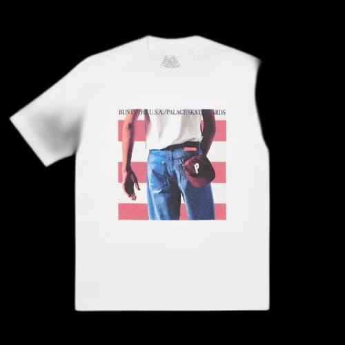 Palace Born To Bun T-Shirt 'White'