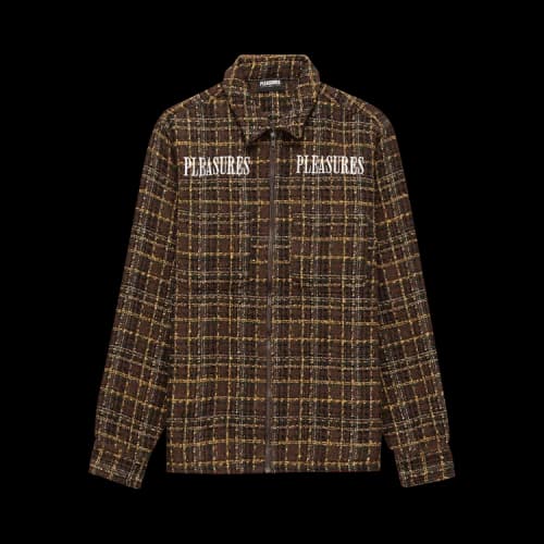 Pleasures Voices Overshirt 'Brown'