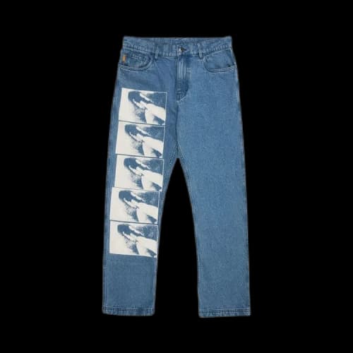 Pleasures Swallow Denim Jean 'Indigo'