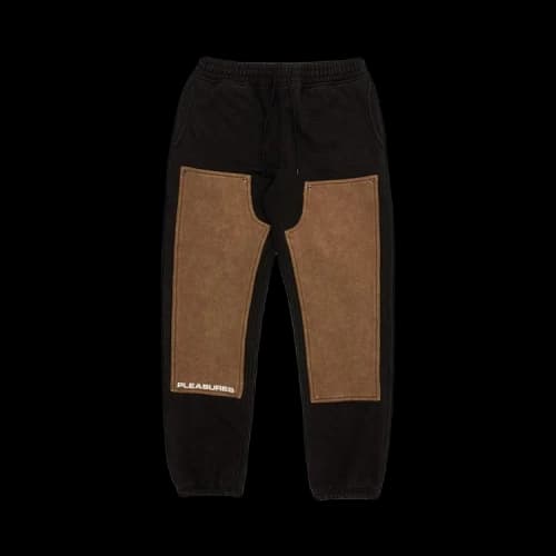 Pleasures Burnout Dyed Sweatpant 'Black'