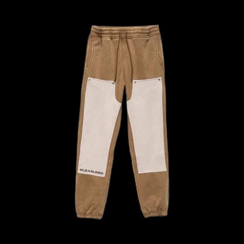 Pleasures Burnout Dyed Sweatpant 'Olive'