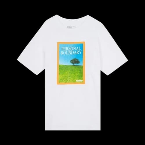 Pleasures Boundary T-Shirt 'White'