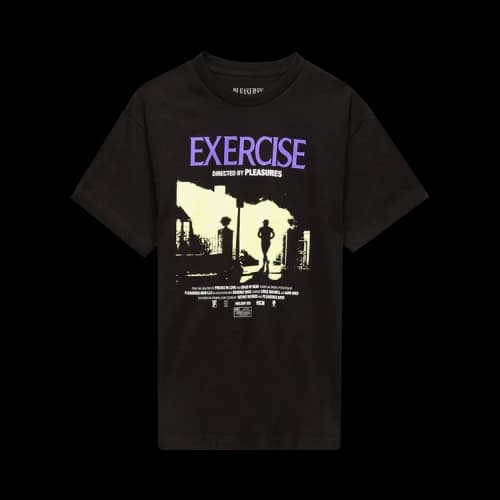 Pleasures Exercise T-Shirt 'Black'