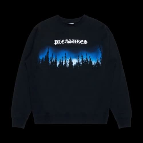 Pleasures Forest Premium Crewneck Sweater 'Black'