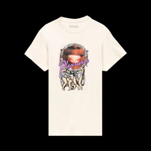 Pleasures Goddess T-Shirt 'Creme'