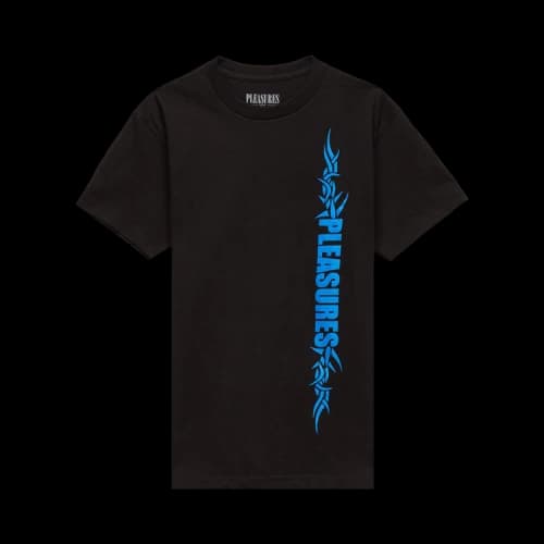 Pleasures Razor Logo T-Shirt 'Black'