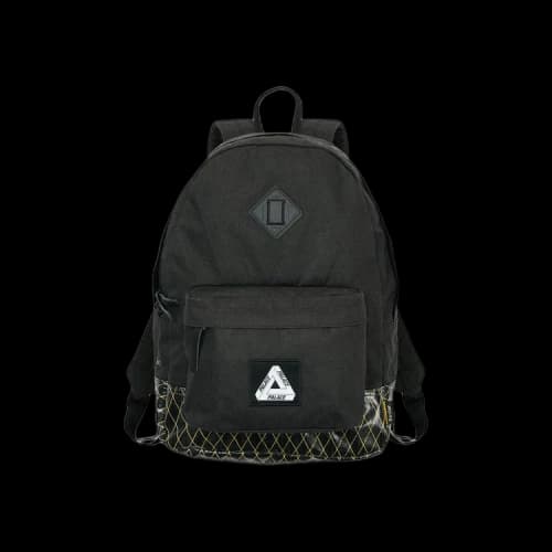 Palace X-Pac Cotton Canvas Backpack 'Black'