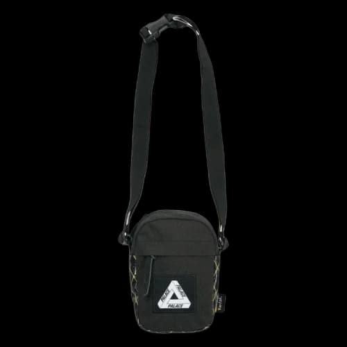 Palace X-Pac Cotton Canvas Shot Bag 'Black'
