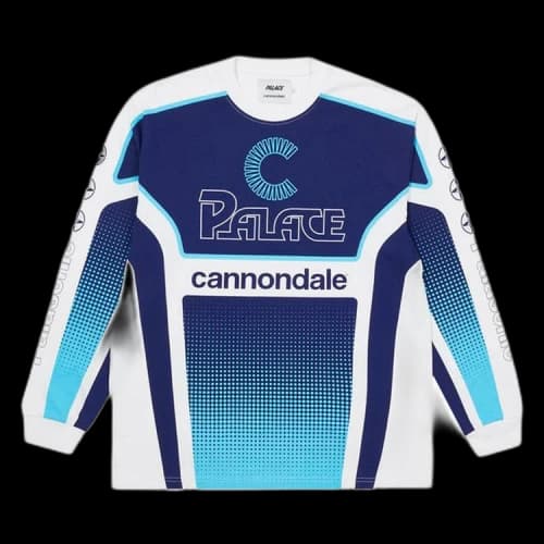 Palace x Cannondale Mad Boy Long-Sleeve 'White'