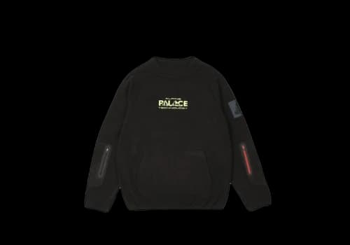 Palace Alpine Tech Fleece Black