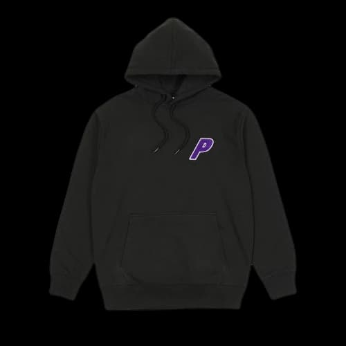 Palace Tri-Chenille Hood 'Black'